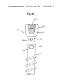 ANCHORING ELEMENT AND STABILIZATION DEVICE FOR THE DYNAMIC STABILIZATION OF VERTEBRAE OR BONES USING SUCH ANCHORING ELEMENTS diagram and image