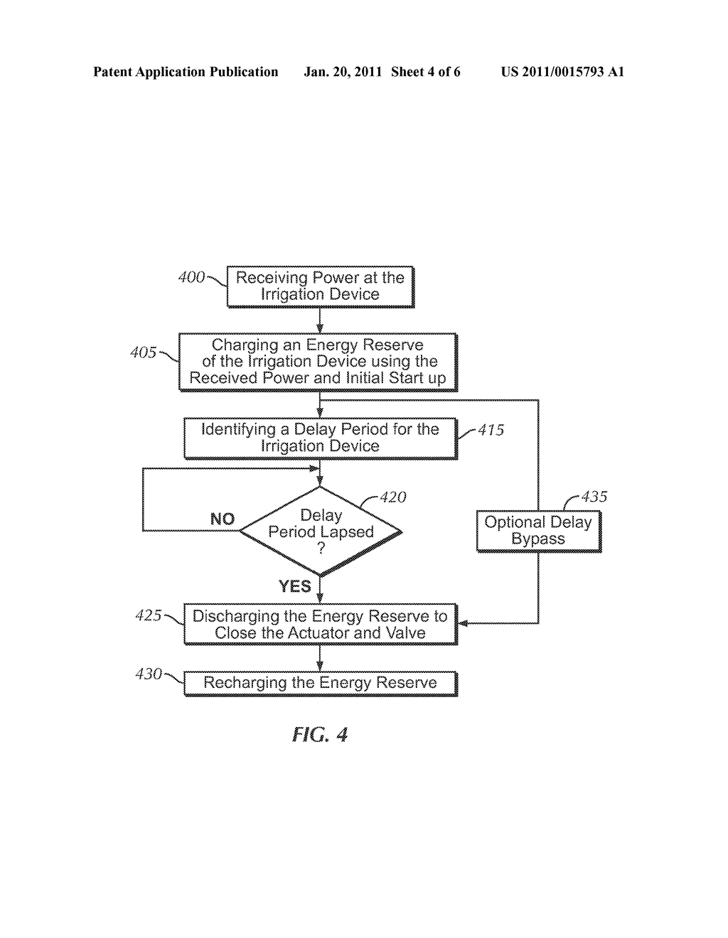 Variable Initialization Time in the Charging of Energy Reserves in an Irrigation Control System - diagram, schematic, and image 05