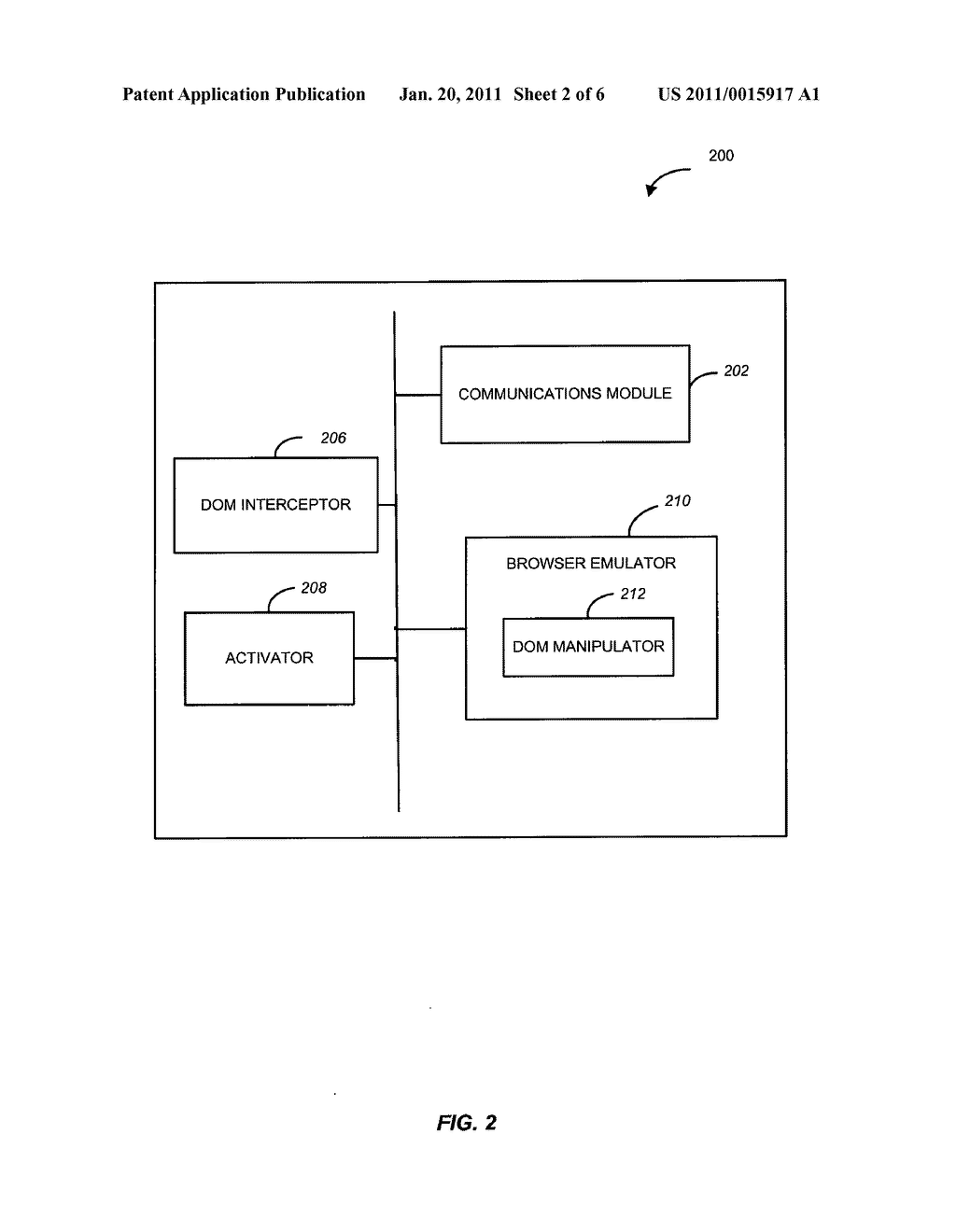 BROWSER EMULATOR SYSTEM - diagram, schematic, and image 03