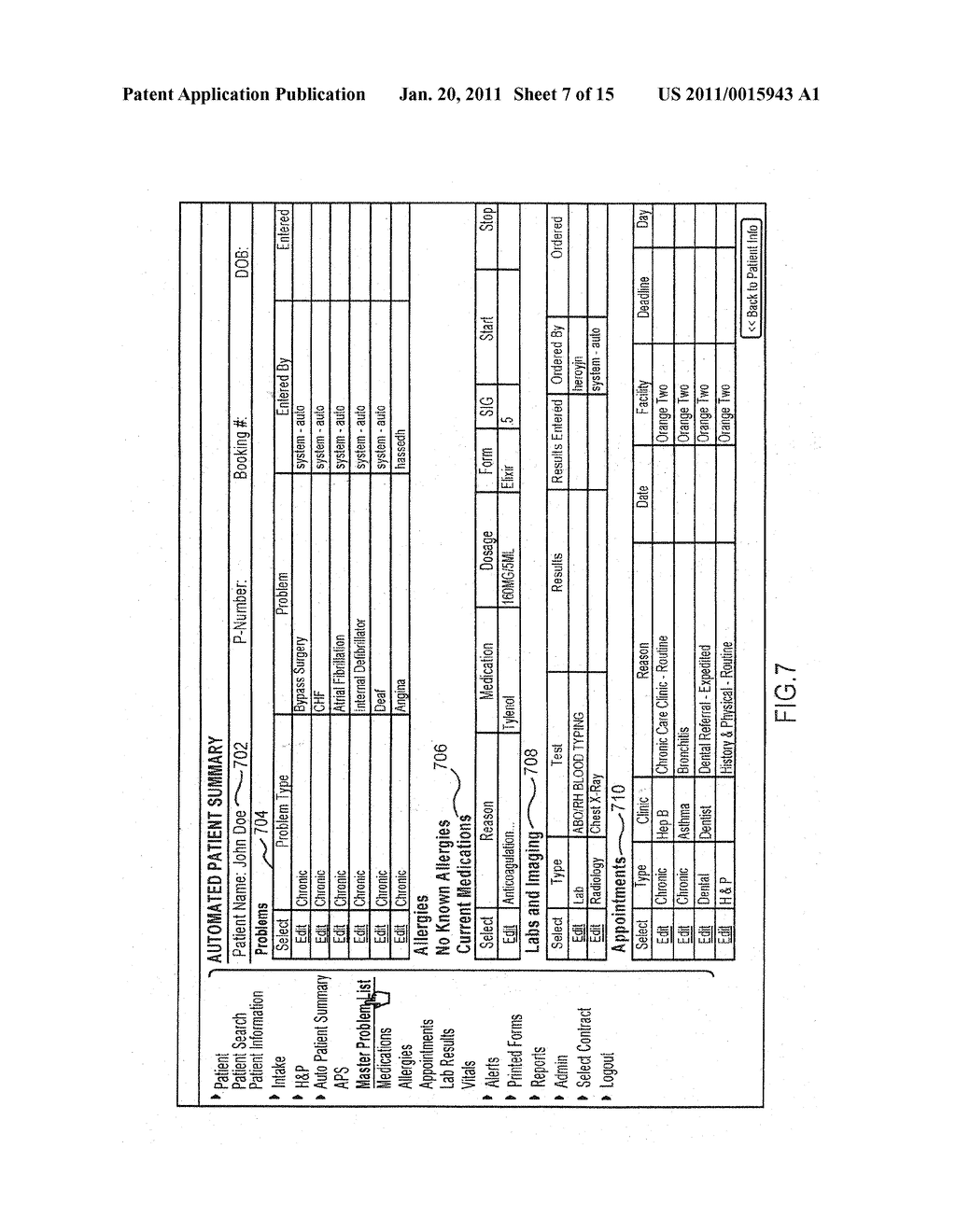 COMPREHENSIVE METHOD AND SYSTEM FOR INTAKE SCREENING AND MEDICAL RECORDS MANAGEMENT - diagram, schematic, and image 08