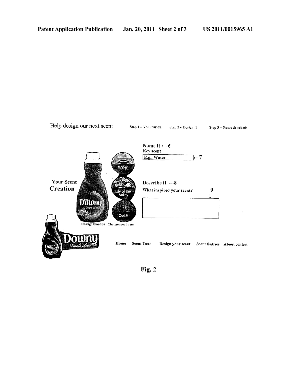 Products having a scent name selected by consumers - diagram, schematic, and image 03