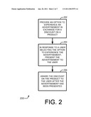 Methods and Systems for Awarding Discounts for Experiencing Advertising diagram and image