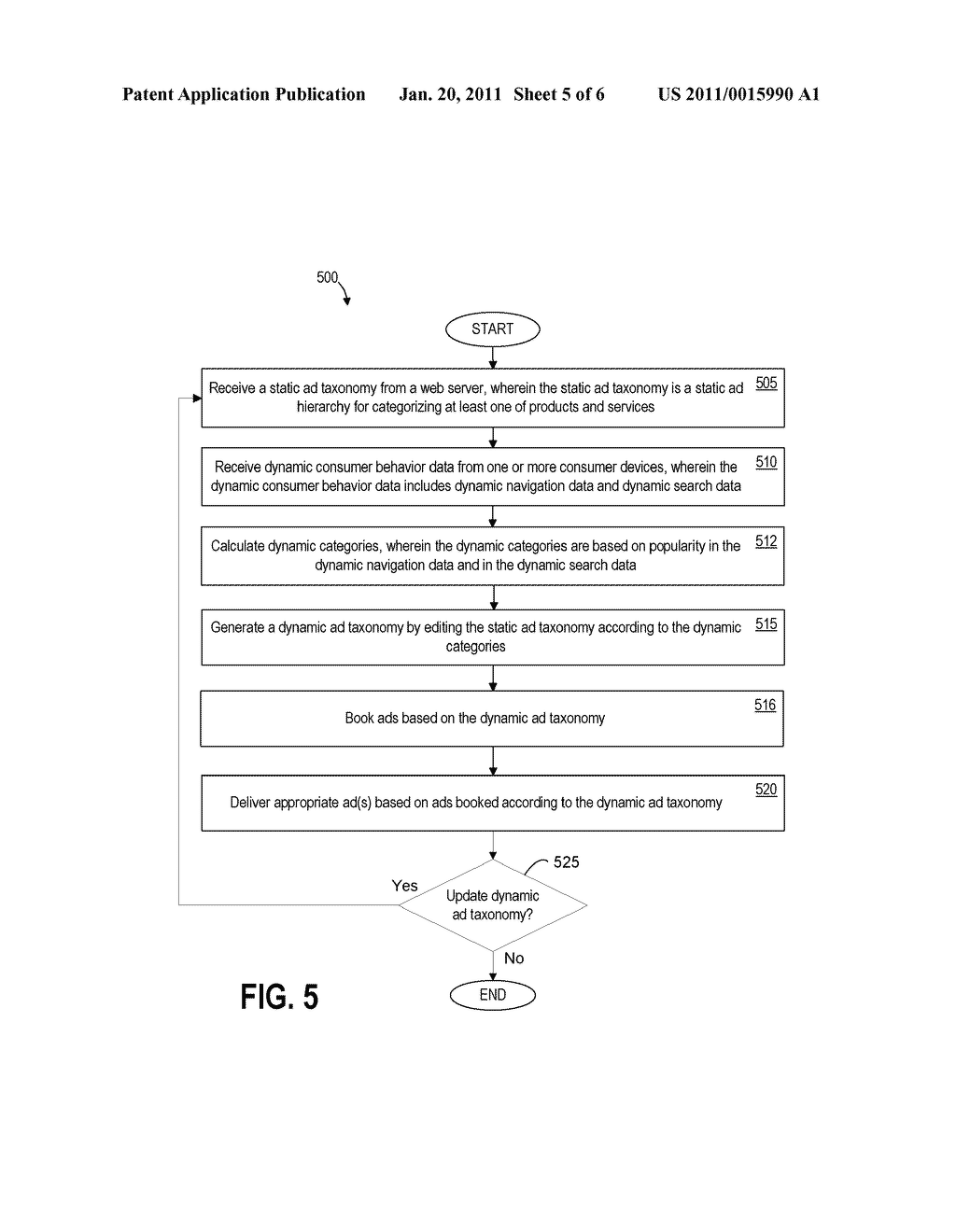 Advertising Based on a Dynamic Ad Taxonomy - diagram, schematic, and image 06