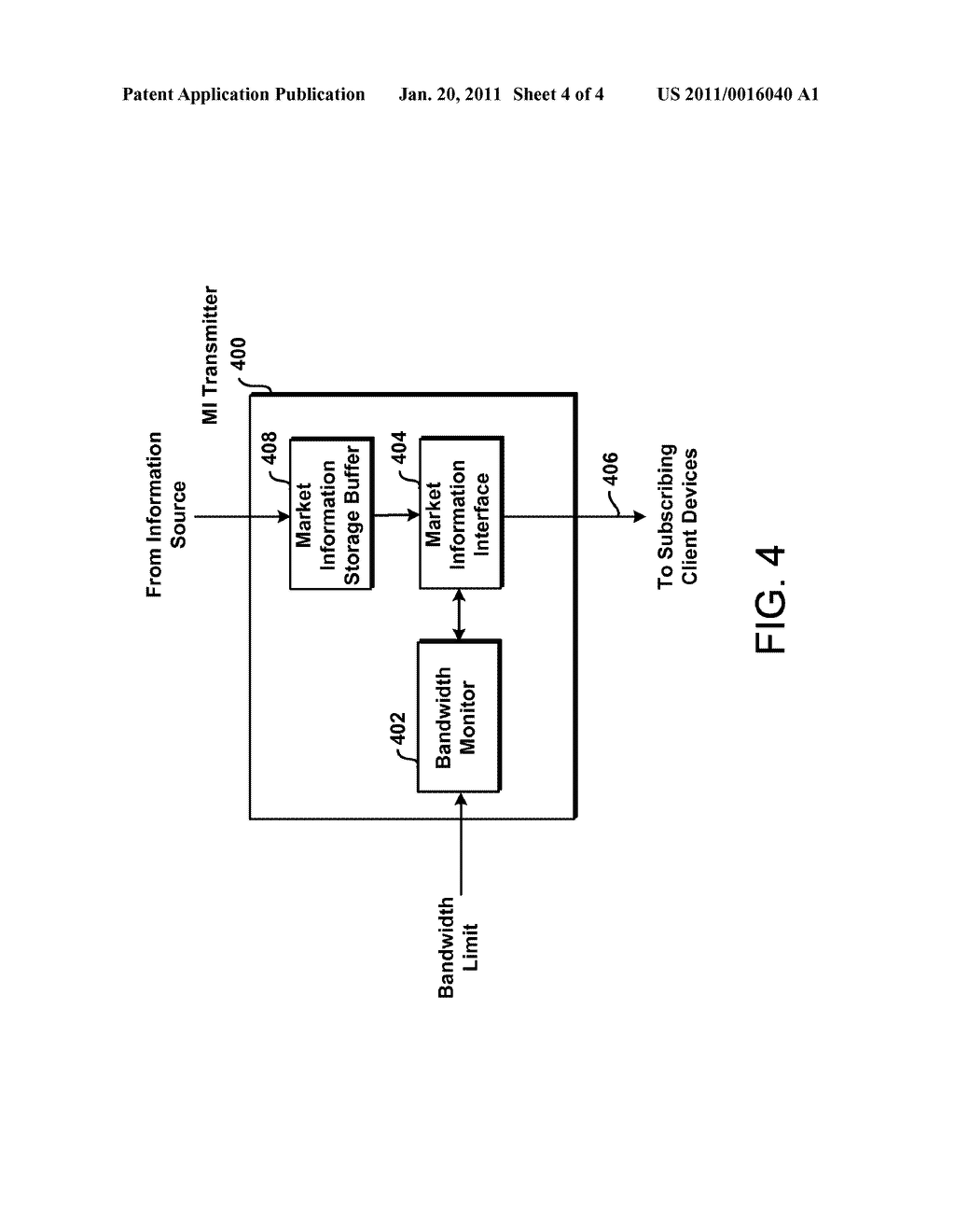 SYSTEM AND METHOD FOR IMPROVED DISTRIBUTION OF MARKET INFORMATION - diagram, schematic, and image 05