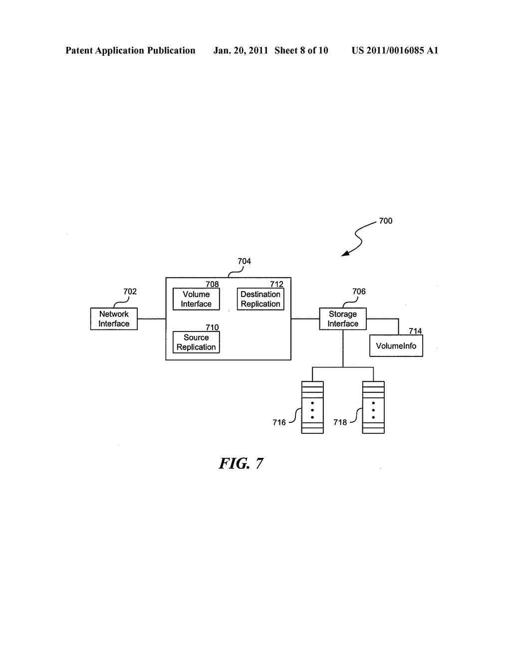 METHOD AND SYSTEM FOR MAINTAINING MULTIPLE INODE CONTAINERS IN A STORAGE SERVER - diagram, schematic, and image 09