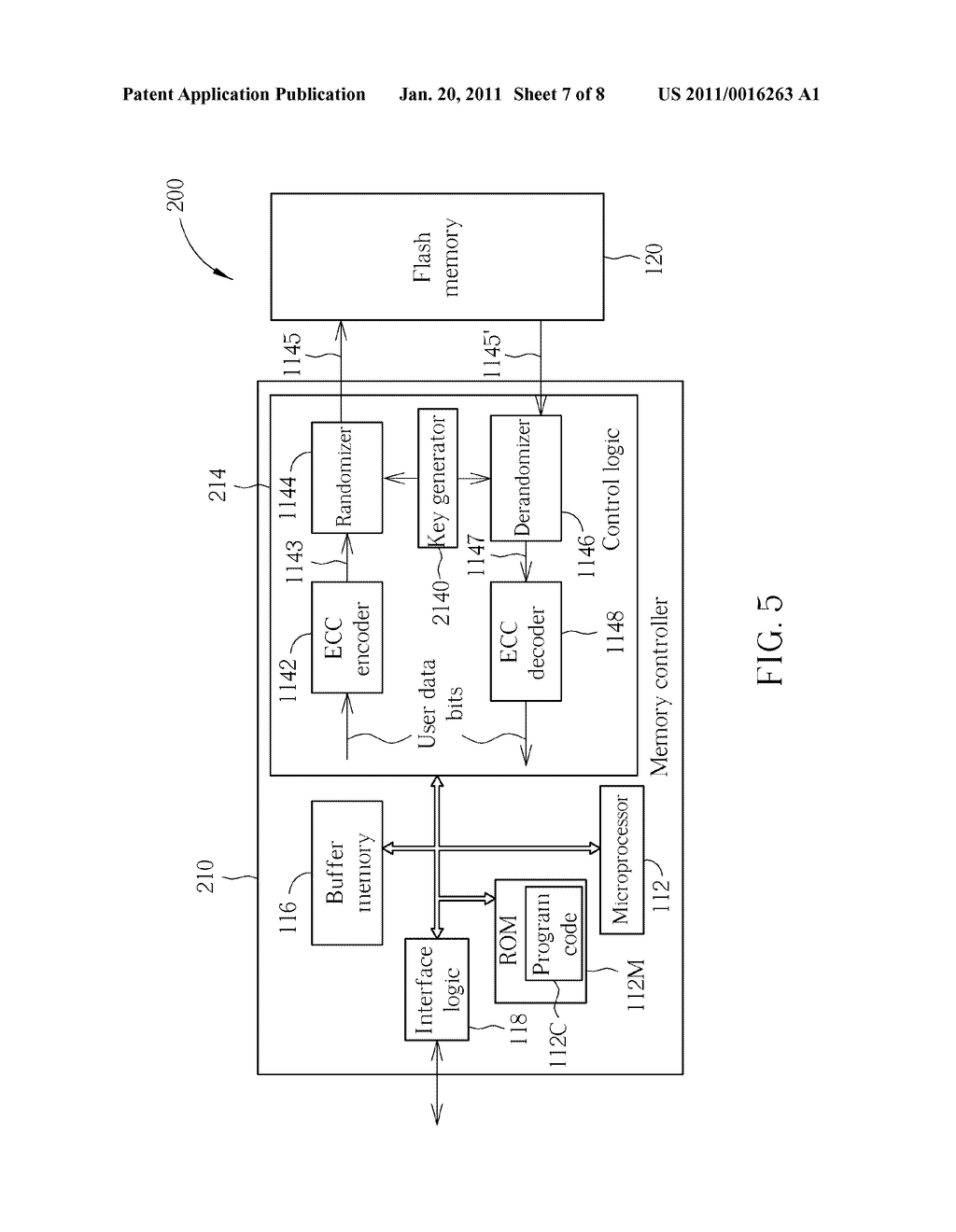 METHOD FOR PERFORMING DATA PATTERN MANAGEMENT REGARDING DATA ACCESSED BY A CONTROLLER OF A FLASH MEMORY, AND ASSOCIATED MEMORY DEVICE AND CONTROLLER THEREOF - diagram, schematic, and image 08