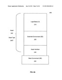 System and method for bridging assets to network nodes on multi-tiered networks diagram and image