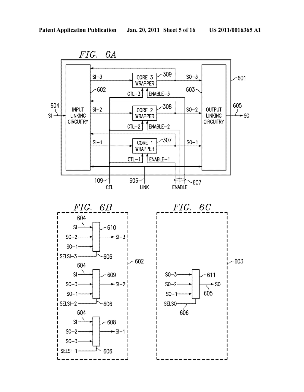 INTERCONNECTIONS FOR PLURAL AND HIERARCHICAL P1500 TEST WRAPPERS - diagram, schematic, and image 06