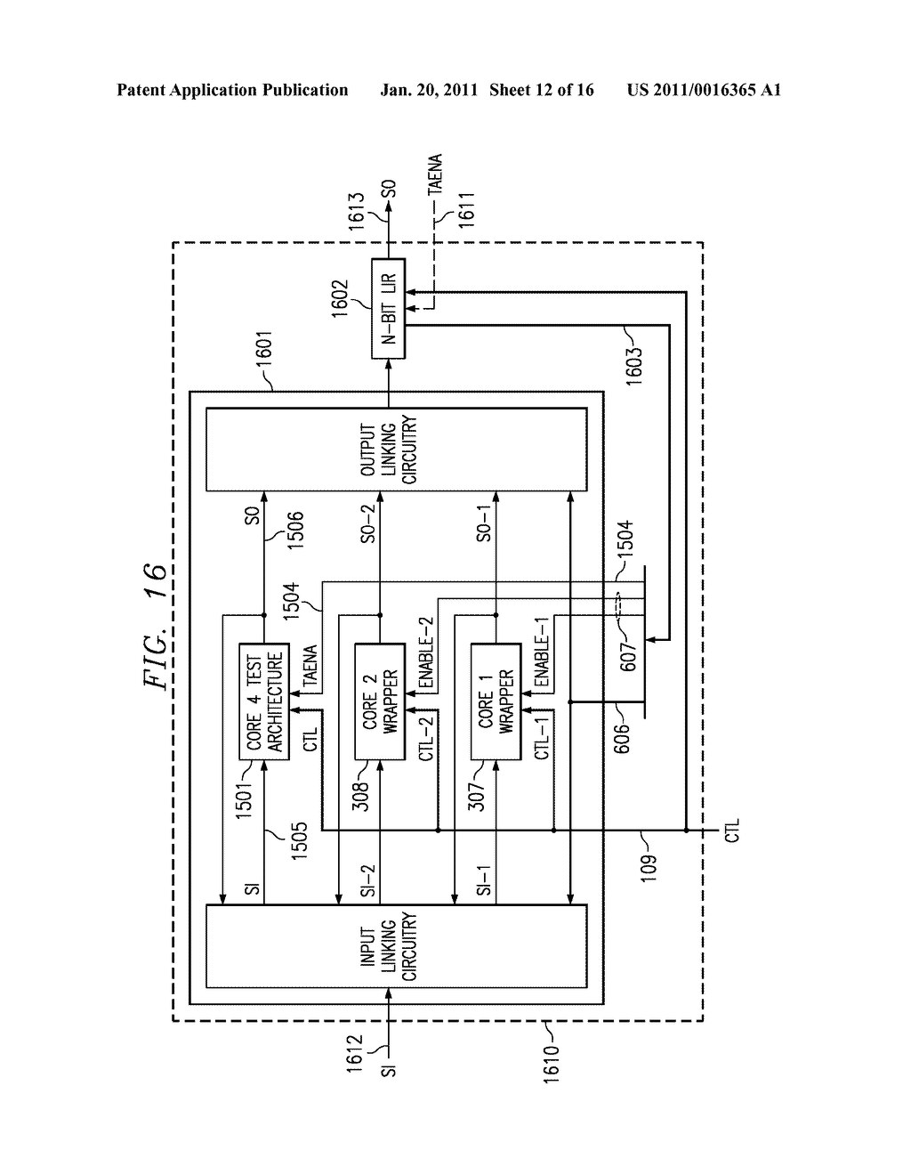 INTERCONNECTIONS FOR PLURAL AND HIERARCHICAL P1500 TEST WRAPPERS - diagram, schematic, and image 13