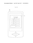 MOBILE TERMINAL TO DISPLAY MENU INFORMATION ACCORDING TO TOUCH SIGNAL diagram and image