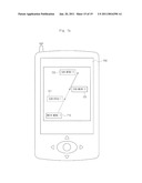 MOBILE TERMINAL TO DISPLAY MENU INFORMATION ACCORDING TO TOUCH SIGNAL diagram and image