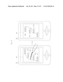 MOBILE TERMINAL TO DISPLAY MENU INFORMATION ACCORDING TO TOUCH SIGNAL diagram and image