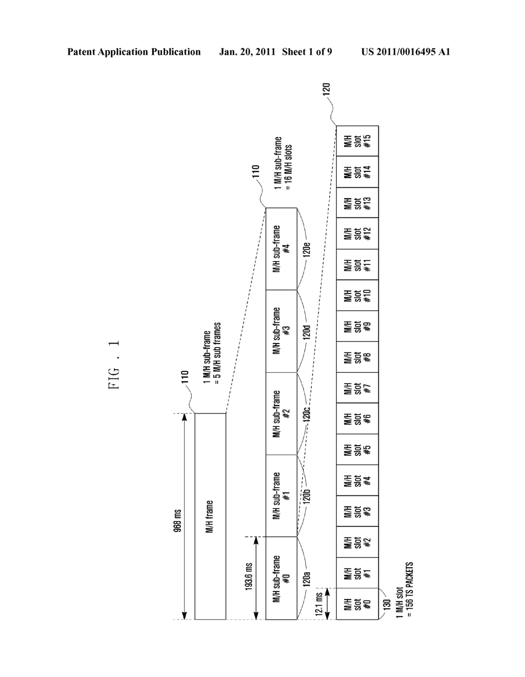 TERMINAL AND METHOD FOR RECEIVING FRAMES OF BROADCAST DATA - diagram, schematic, and image 02