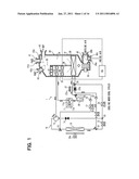 Air conditioner for vehicle with heat pump cycle diagram and image