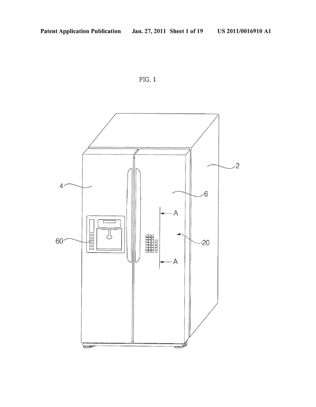 REFRIGERATOR AND METHOD OF OPERATING THE SAME - diagram, schematic, and image 02