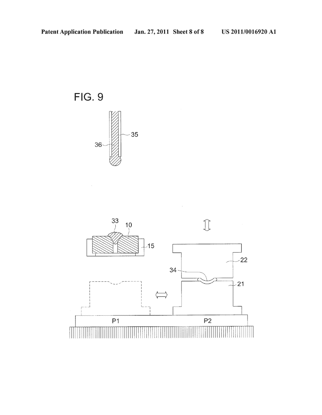 OPTICAL ELEMENT MANUFACTURING METHOD AND OPTICAL ELEMENT MANUFACTURING APPARATUS - diagram, schematic, and image 09