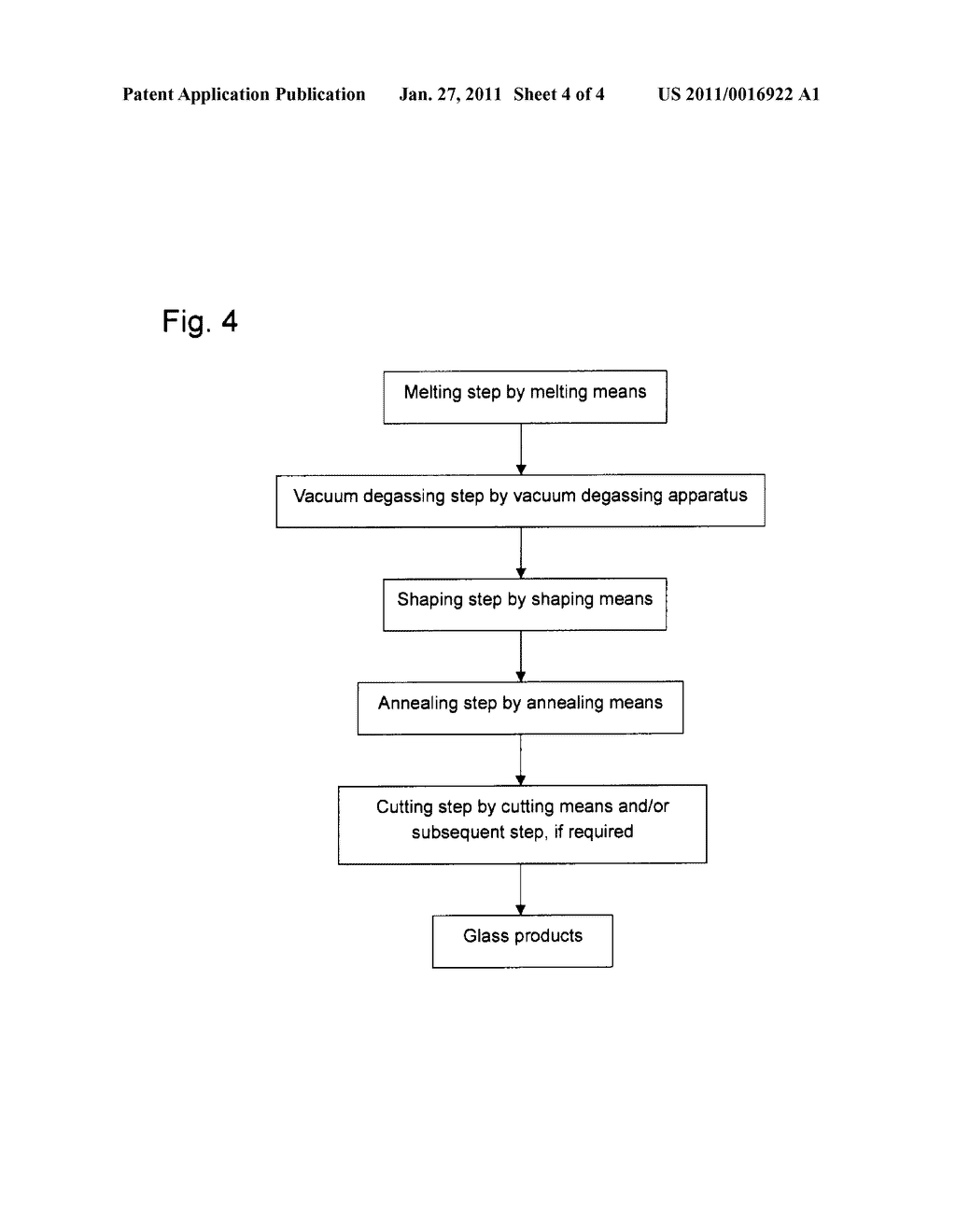 VACUUM DEGASSING APPARATUS, APPARATUS FOR PRODUCING GLASS PRODUCTS AND PROCESS FOR PRODUCING GLASS PRODUCTS - diagram, schematic, and image 05