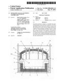 Monolithic float glass forming chamber and method of construction diagram and image