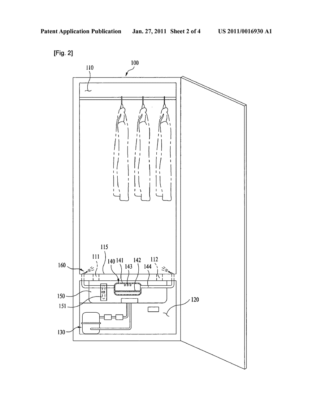 CLOTHES TREATING APPARATUS - diagram, schematic, and image 03