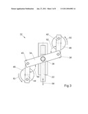 TESTING DEVICE WITH A DRIVE, WHICH CONVERTS TO A ROTATIONAL MOVEMENT INTO A RECIPROCATING MOVEMENT OF VARIABLE AMPLITUDE diagram and image