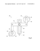 TESTING DEVICE WITH A DRIVE, WHICH CONVERTS TO A ROTATIONAL MOVEMENT INTO A RECIPROCATING MOVEMENT OF VARIABLE AMPLITUDE diagram and image