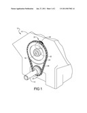 ENGINE TAPERED GEAR ASSEMBLY diagram and image