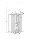 CRANK CASE VENTILATION FILTER ASSEMBLY; AND METHODS diagram and image