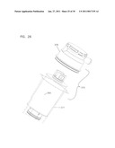 CRANK CASE VENTILATION FILTER ASSEMBLY; AND METHODS diagram and image