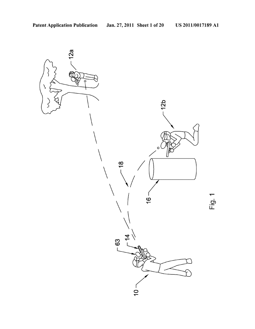 Compressed Gas Projectile Accelerator Having Multiple Projectile Velocity Settings - diagram, schematic, and image 02