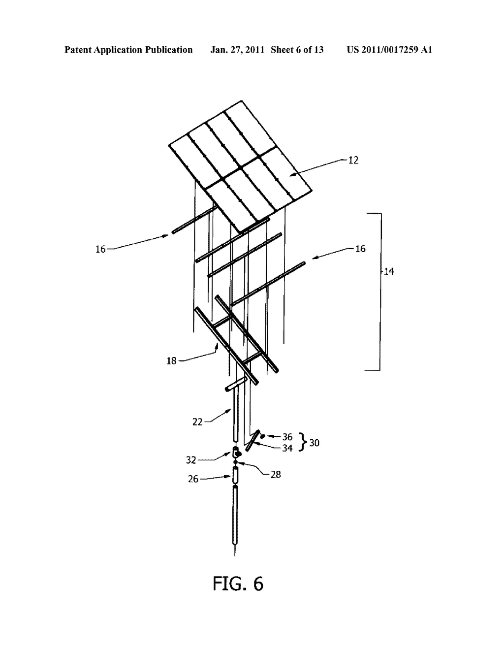 Manually Positionable Solar Tracking System - diagram, schematic, and image 07