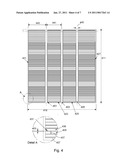 METHOD AND DEVICE FOR FABRICATING A SOLAR CELL USING AN INTERFACE PATTERN FOR A PACKAGED DESIGN diagram and image