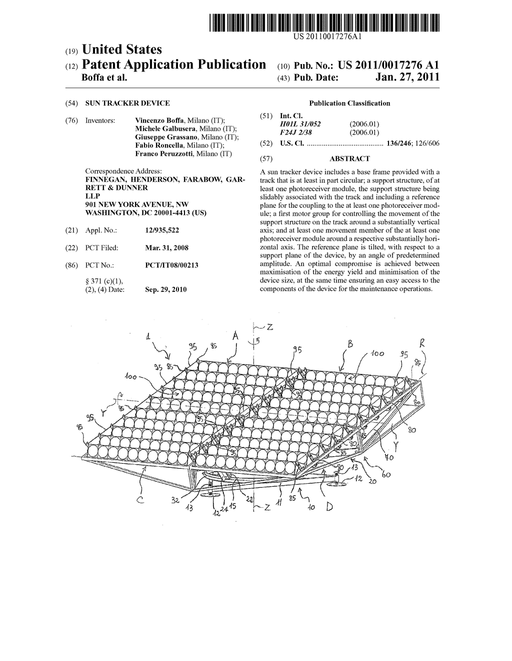 SUN TRACKER DEVICE - diagram, schematic, and image 01