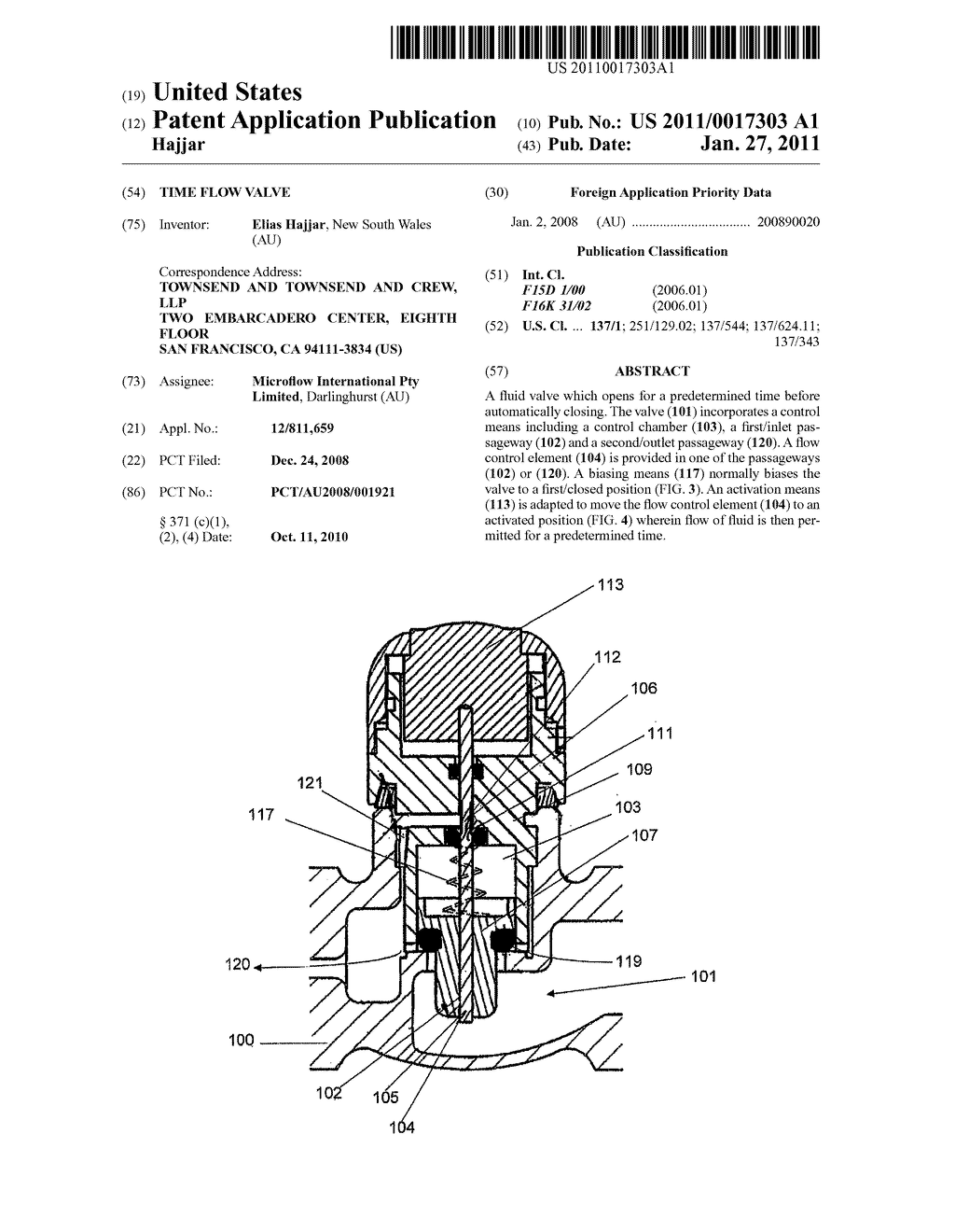 TIME FLOW VALVE - diagram, schematic, and image 01