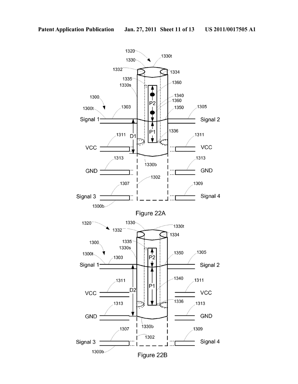 Z-Directed Connector Components for Printed Circuit Boards - diagram, schematic, and image 12