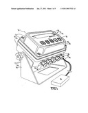 Modular sealed portable digital electronic controller diagram and image