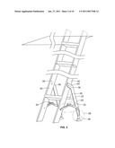 COLLAPSIBLE SAFE LADDER diagram and image