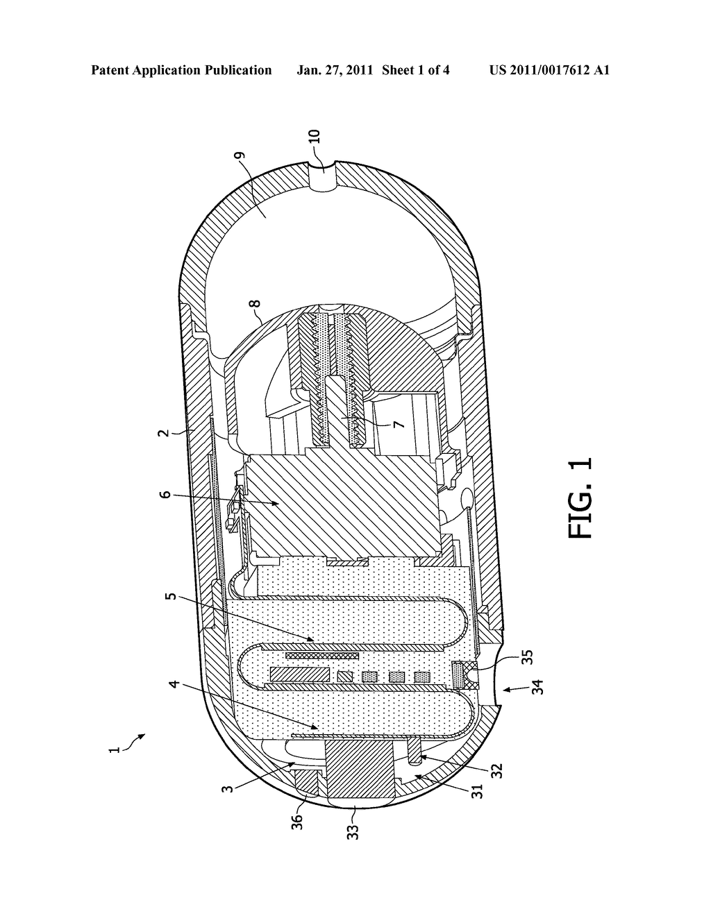 METHOD OF PREPARING A SWALLOWABLE CAPSULE COMPRISING A SENSOR - diagram, schematic, and image 02