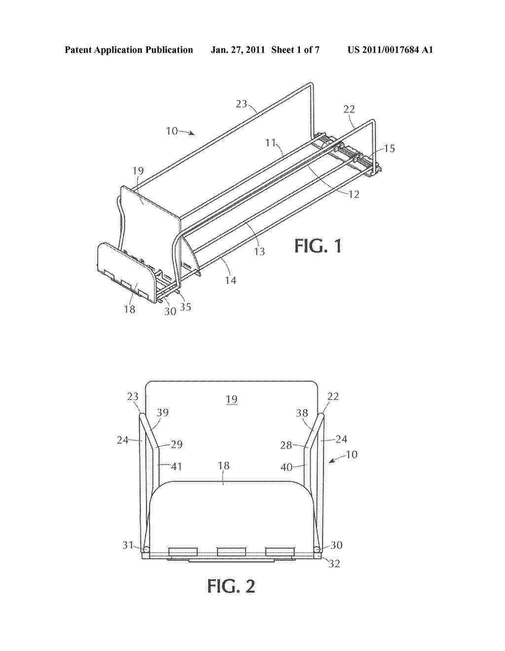 PRODUCT DISPLAY TRAY WITH PULL THROUGH FEATURE - diagram, schematic, and image 02