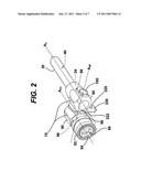 Sprayer with remotely pivotable and selectively lockable nozzle diagram and image