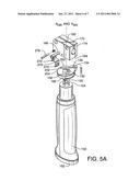 Sprayer with remotely pivotable and selectively lockable nozzle diagram and image