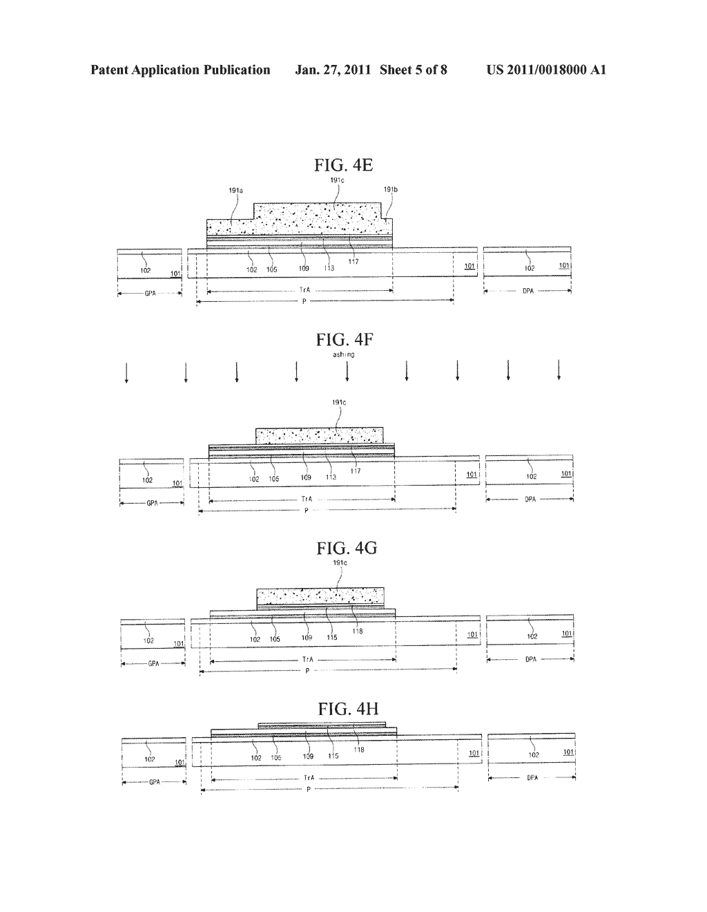 DISPLAY DEVICE AND METHOD OF FABRICATING THE SAME - diagram, schematic, and image 06