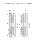 SEMICONDUCTOR CHIP PACKAGE STRUCTURE FOR ACHIEVING FLIP-CHIP TYPE ELECTRICAL CONNECTION WITHOUT USING WIRE-BONDING PROCESS AND METHOD FOR MAKING THE SAME diagram and image