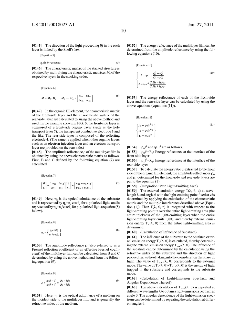 ORGANIC ELECTROLUMINESCENCE ELEMENT, LIGHTING DEVICE, AND DISPLAY DEVICE - diagram, schematic, and image 15