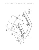 Base structure of baby walker diagram and image