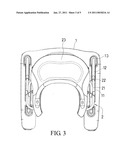 Base structure of baby walker diagram and image