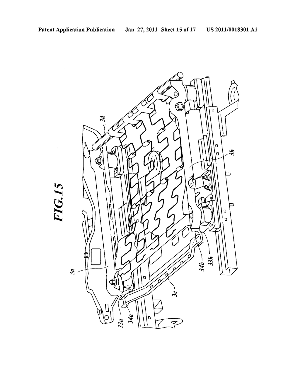 PASSENGER'S WEIGHT MEASUREMENT DEVICE FOR VEHICLE SEAT AND ATTACHMENT STRUCTURE FOR LOAD SENSOR - diagram, schematic, and image 16