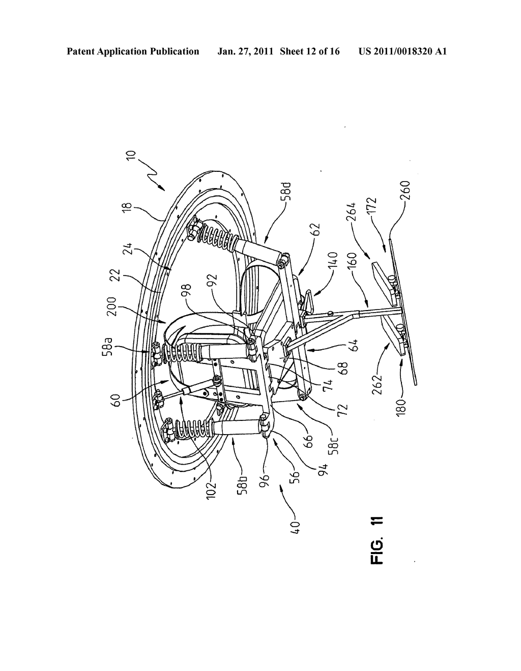 FOOT CONTROLS FOR A ROTATABLE SEAT ASSEMBLY - diagram, schematic, and image 13