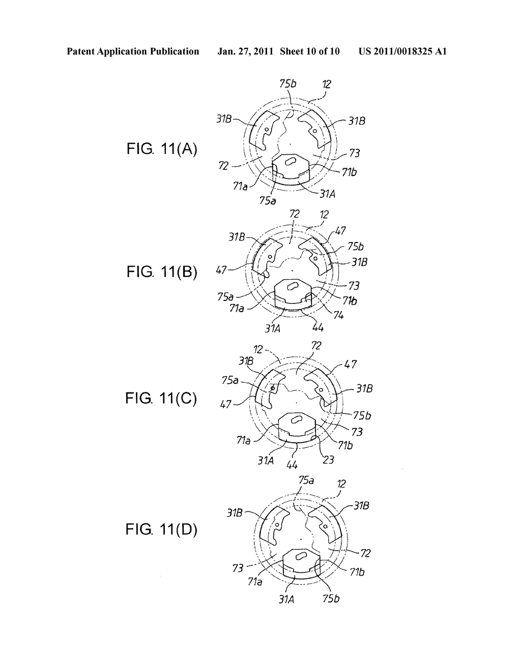 VEHICLE SEAT RECLINING APPARATUS - diagram, schematic, and image 11