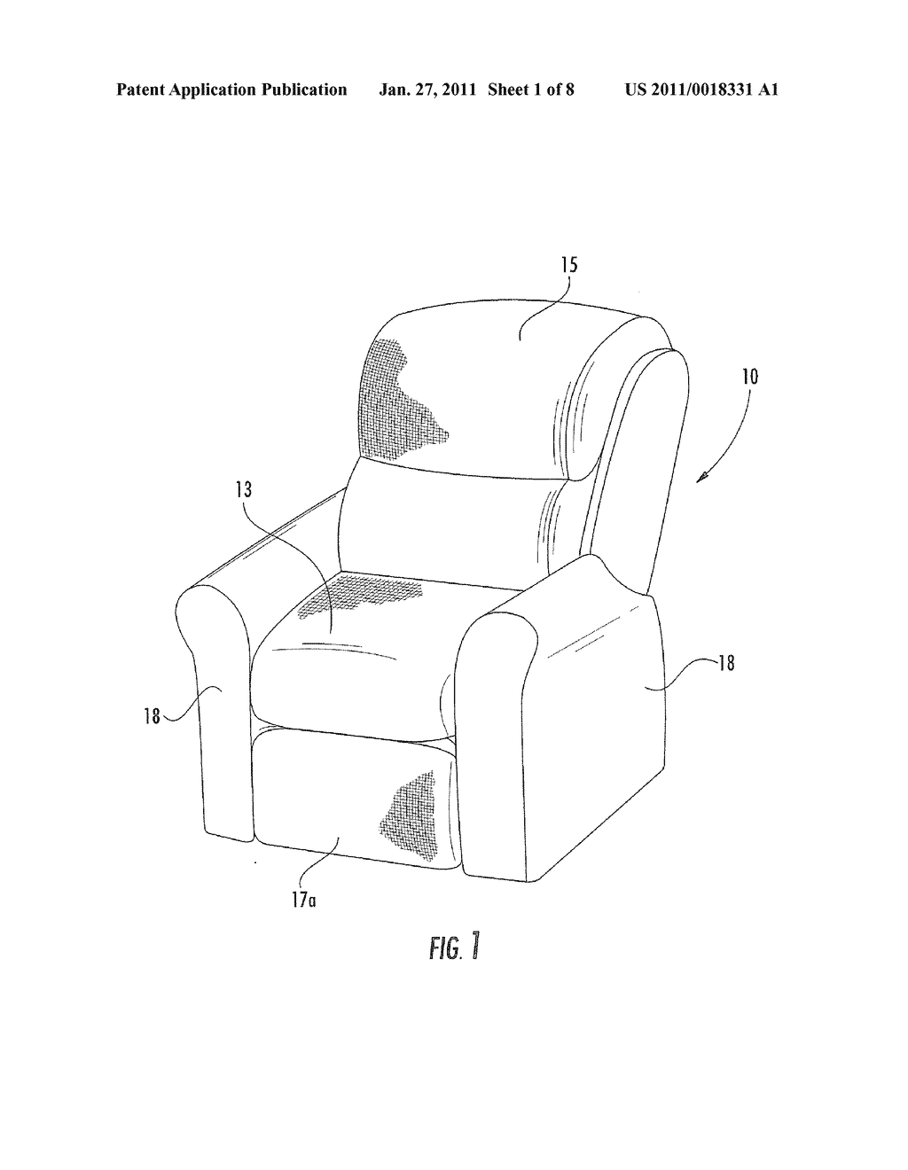 LOCKING UNIT FOR ROCKING-RECLINING SEATING UNIT WITH POWER ACTUATOR - diagram, schematic, and image 02