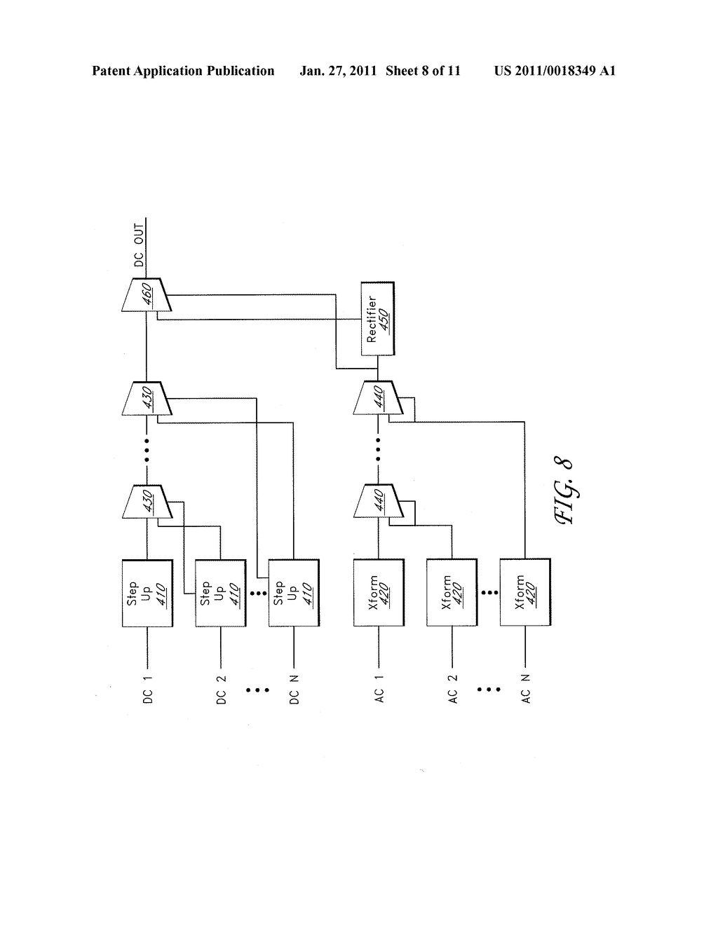 HVAC/R SYSTEM HAVING POWER BACK-UP SYSTEM WITH A DC-DC CONVERTER - diagram, schematic, and image 09